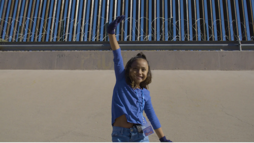 Gabriela Murillo in "Borderland: The Line Within."Credit...Juan Hernández/AEC