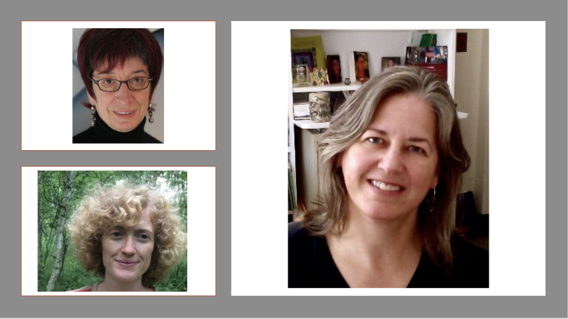Rebecca Biron, Ainsley Morse and Annabel Martin are recipients of Teaching and Scholarship: The 2023 Faculty Awards